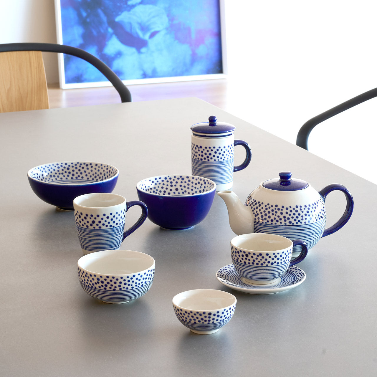 Ciotolina Dot Stripes ceramica