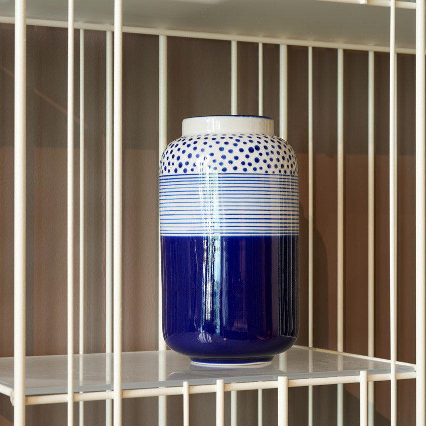 Vaso medio Dot Stripes ceramica