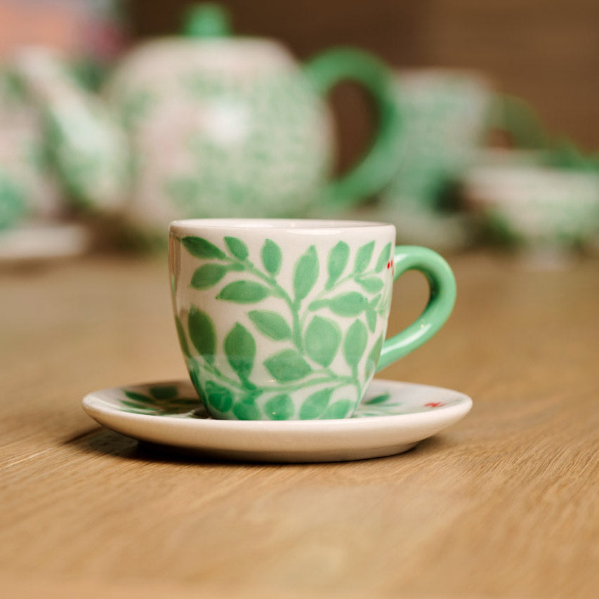 Tazzina da caffè Flora ceramica