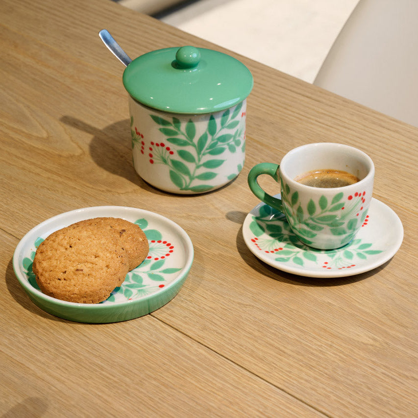 Tazzina da caffè Flora ceramica