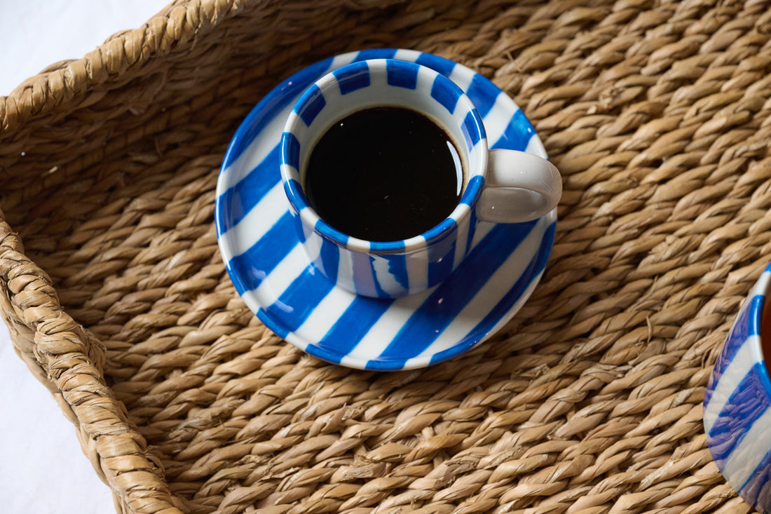 Tazzina da caffè Righe ceramica