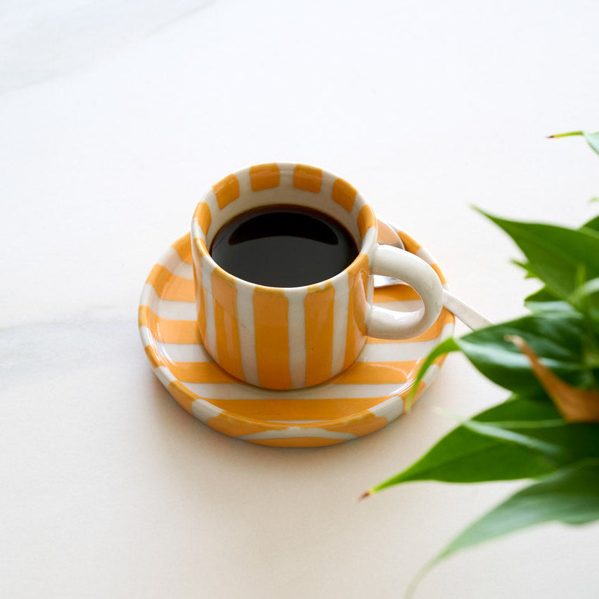 Tazzina da caffè Righe ceramica
