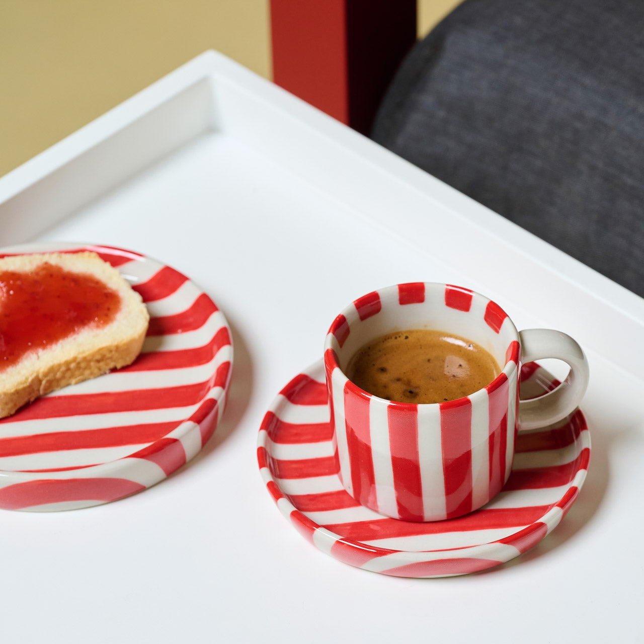 Tazzina da caffè Righe ceramica