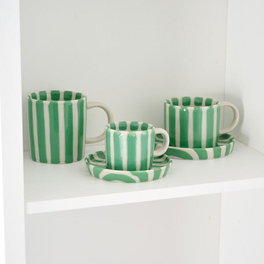 Tazzina da caffè Righe ceramica