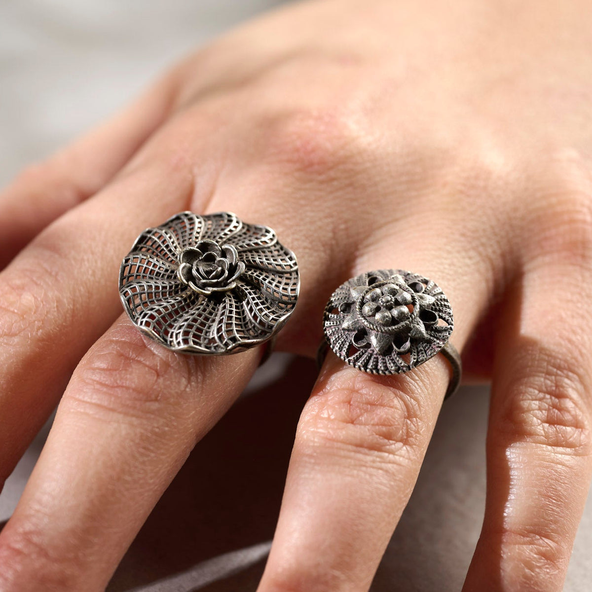 Anello Battito ottone
