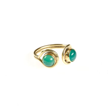 Anello Dafne ottone