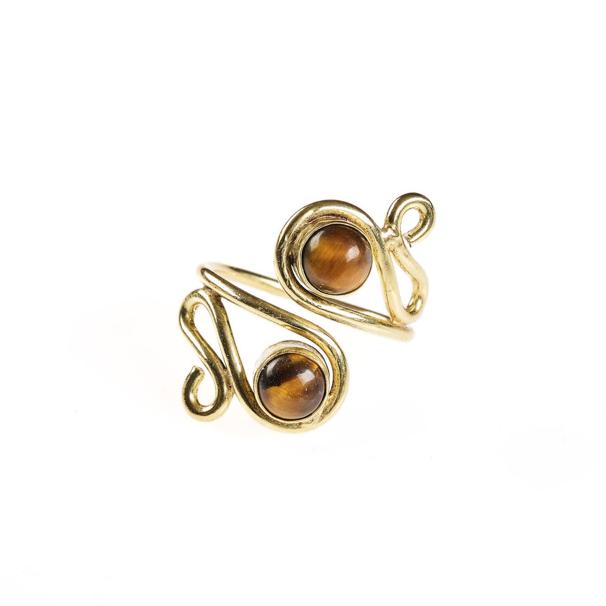 Anello Euridice ottone