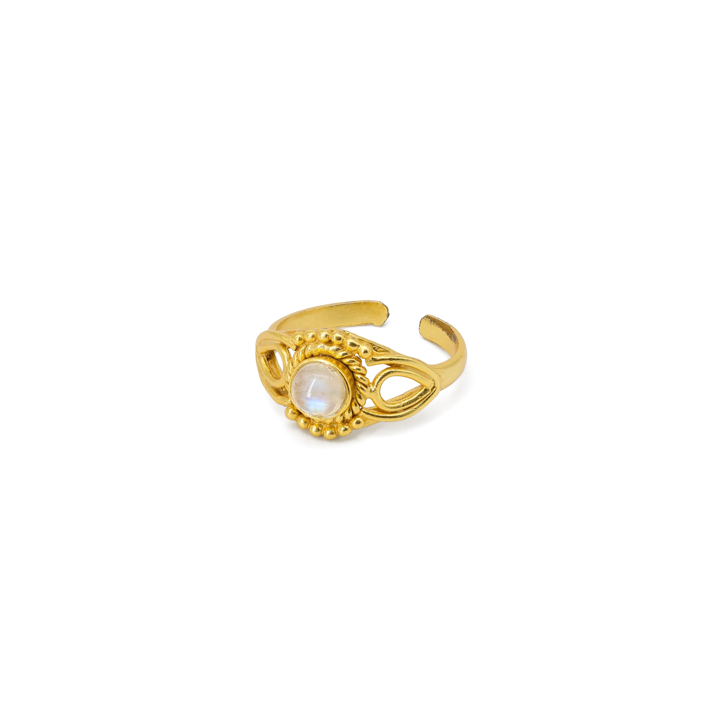 Anello Moon pietra di luna