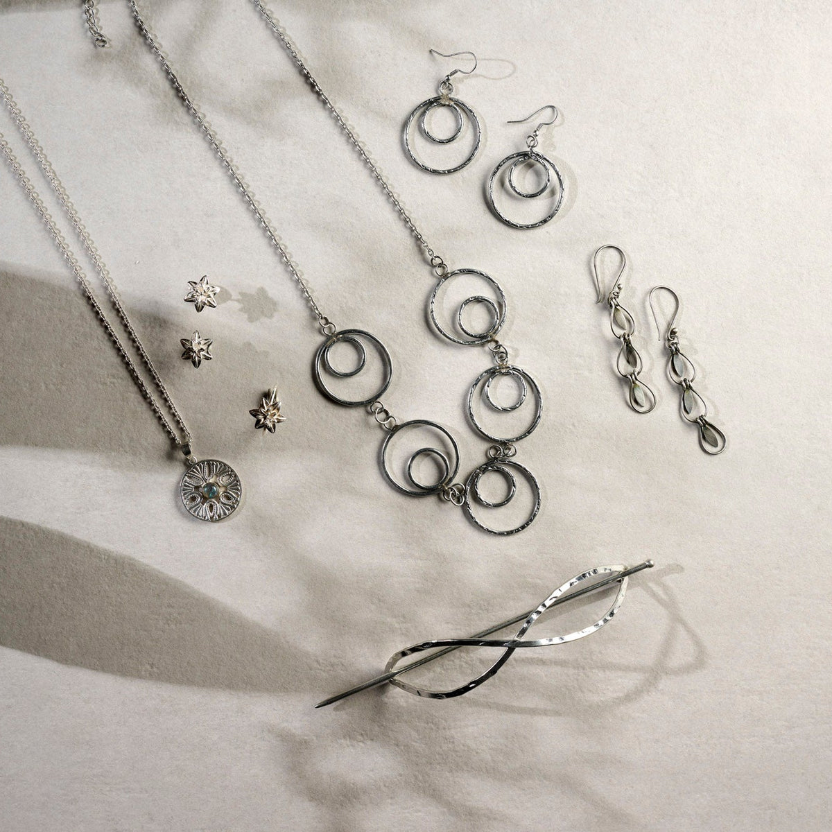 Collana Swing ottone