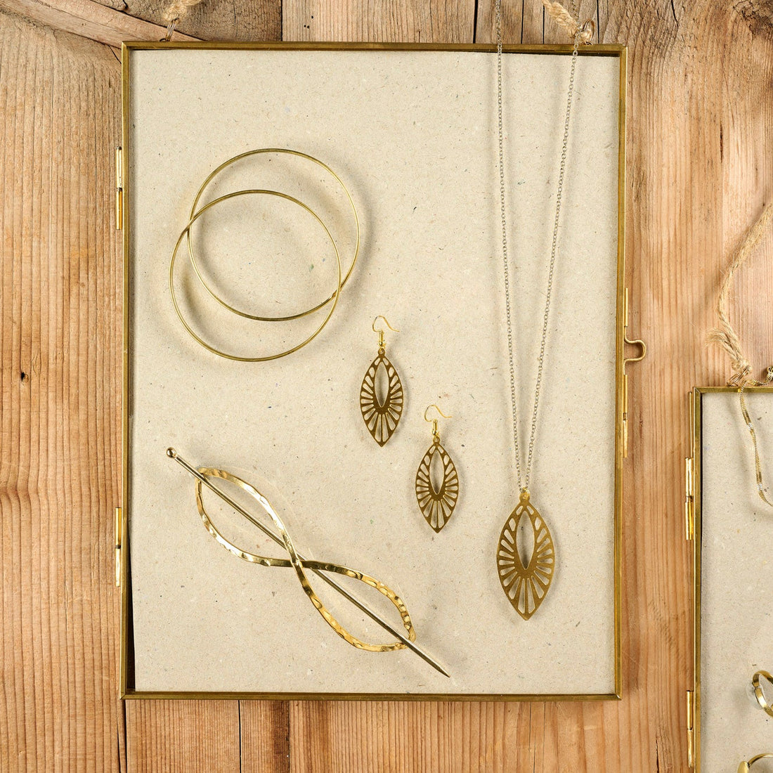 Collana Rugiada ottone