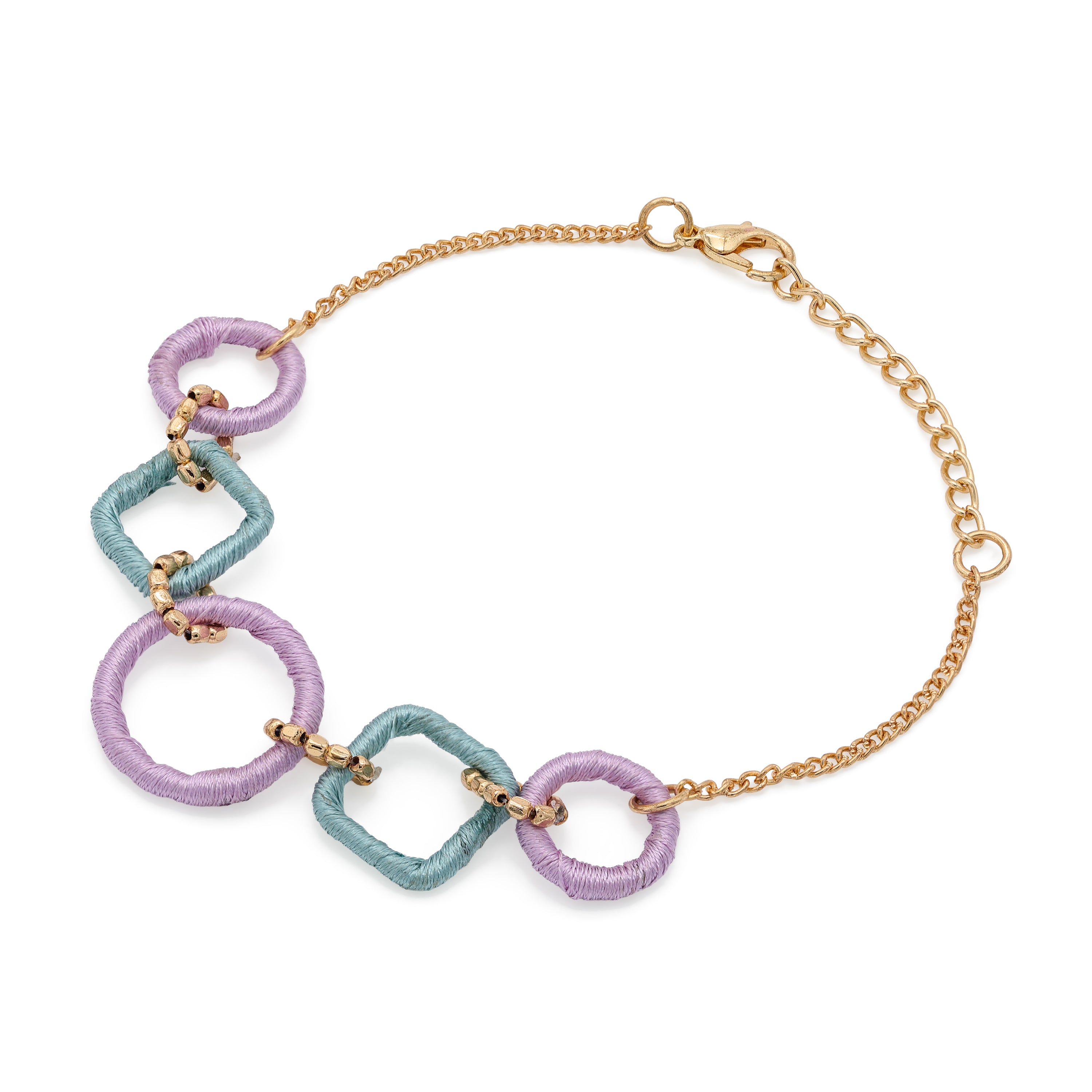 Bracciale Iris seta