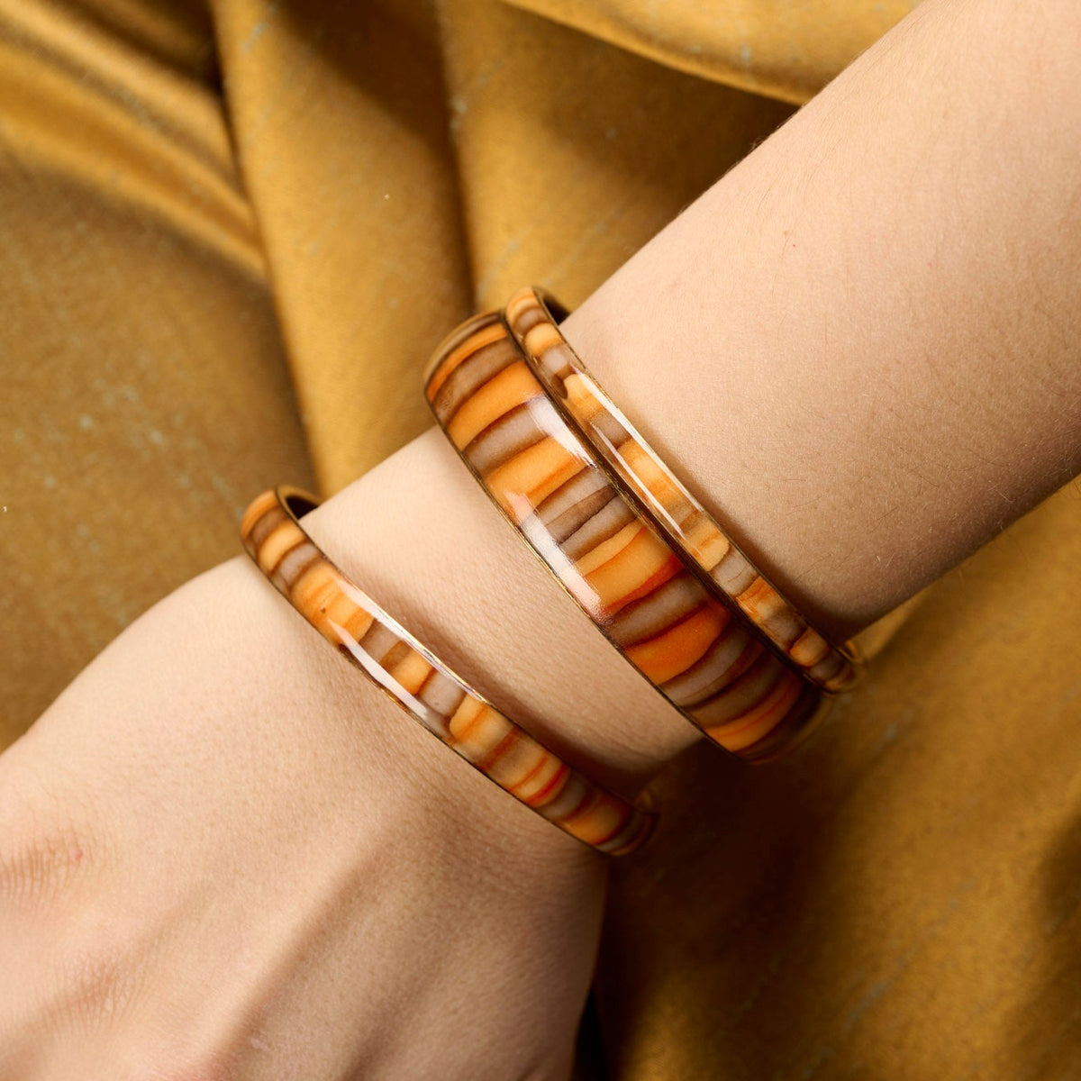 Set bracciali Guscio resina