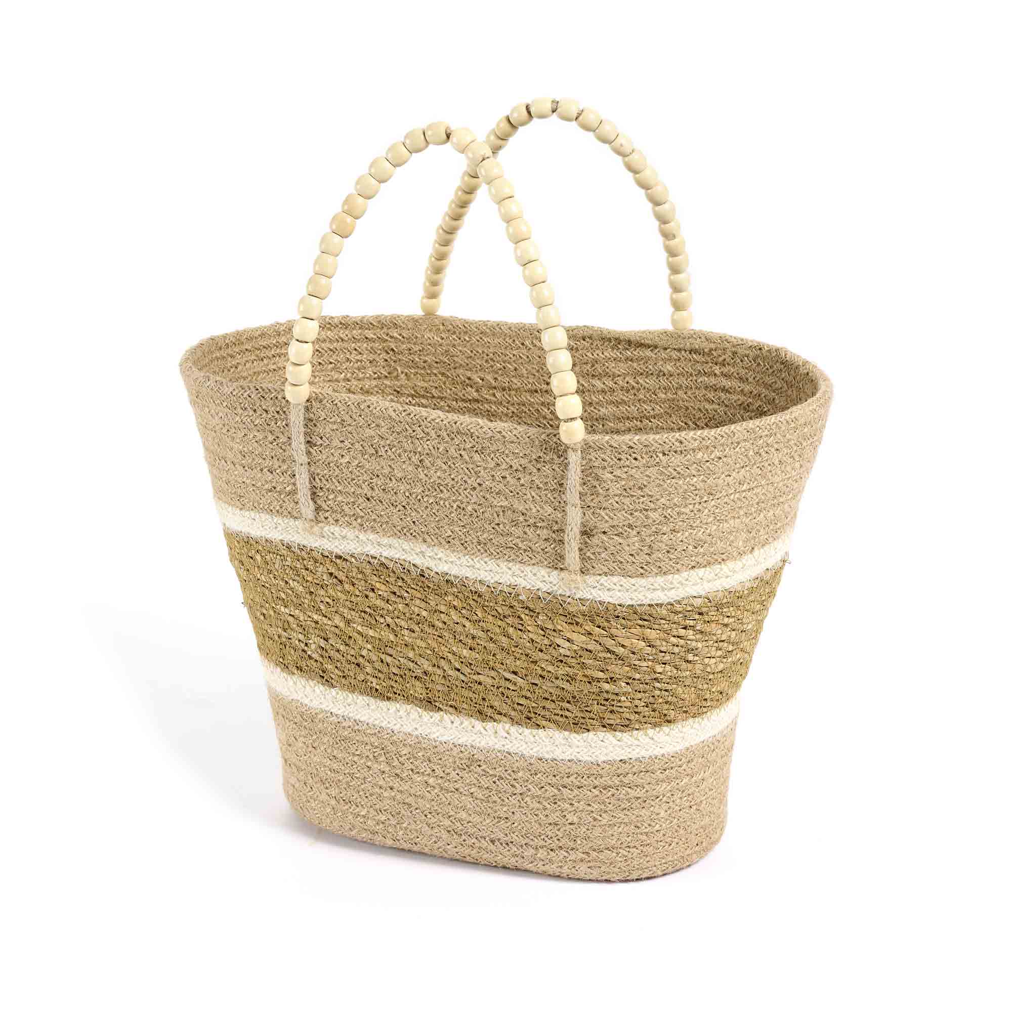 Cesto borsa Pearl fibra