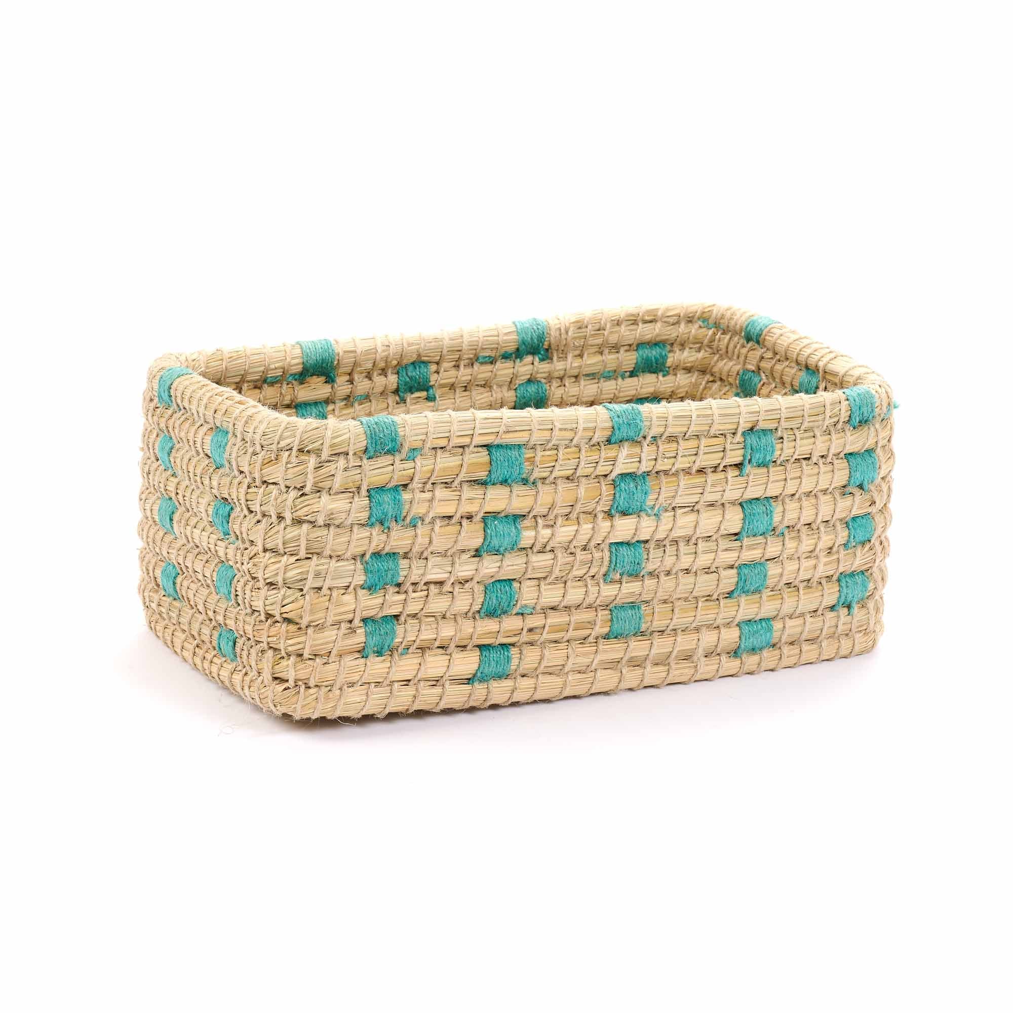Cesto Teal fibra