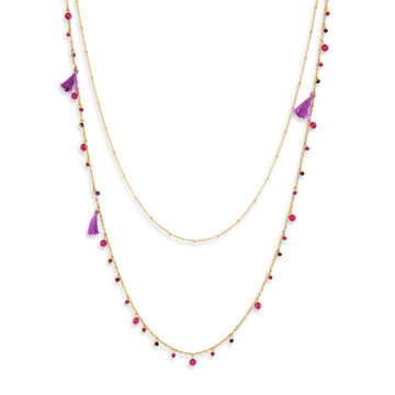 Collana Colour ottone
