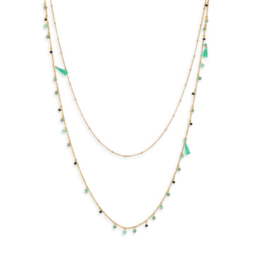 Collana Colour ottone
