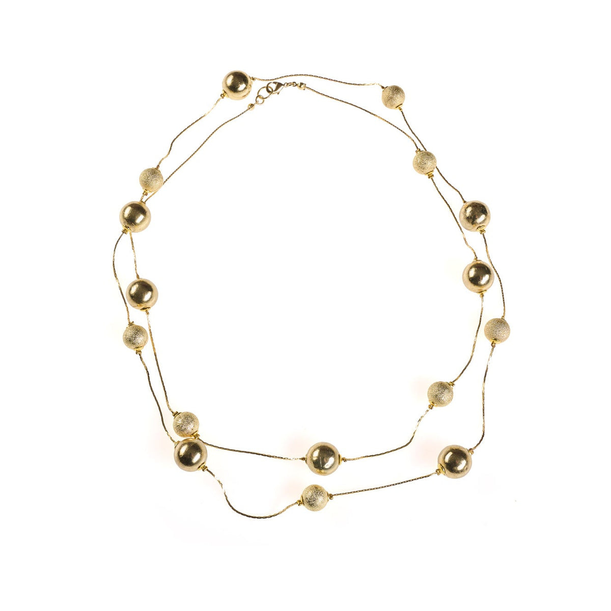 Collana Festa ottone