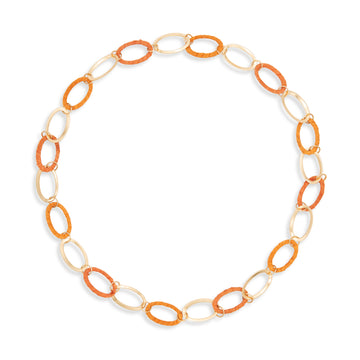 Collana Pesca ferro e carta