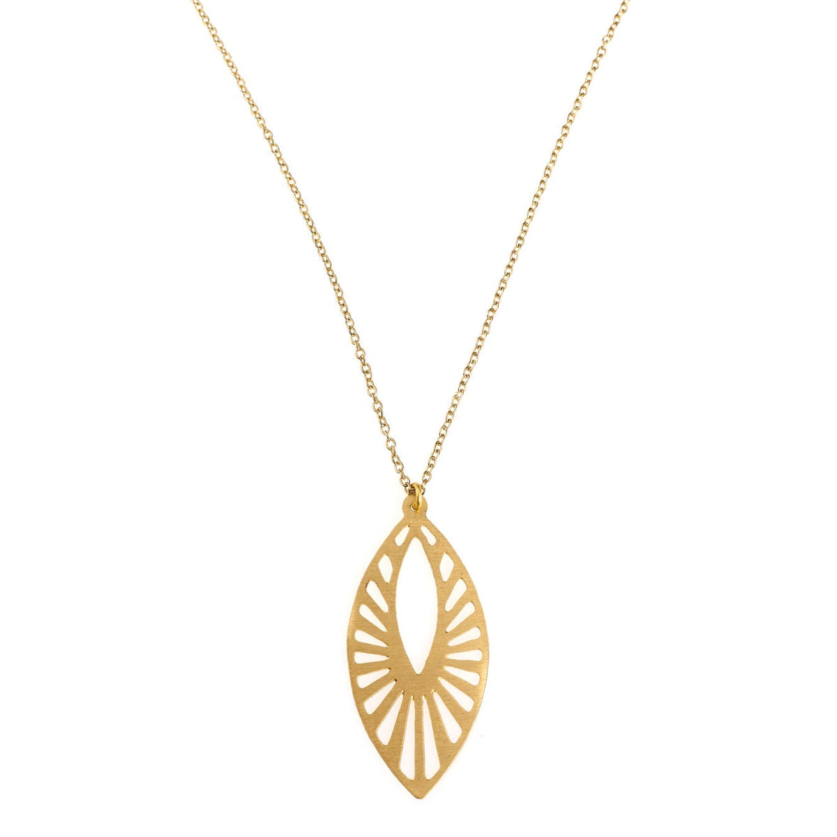 Collana Rugiada ottone