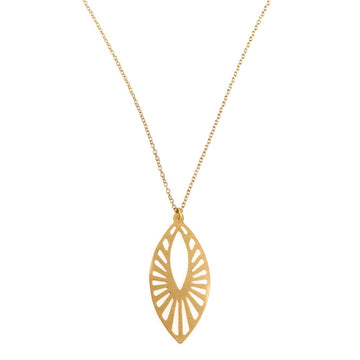 Collana Rugiada ottone