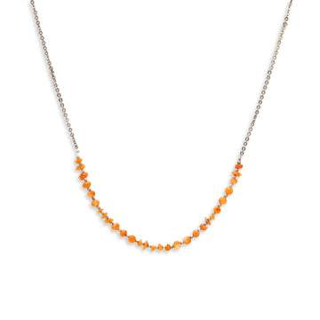 Collana Summer corniola