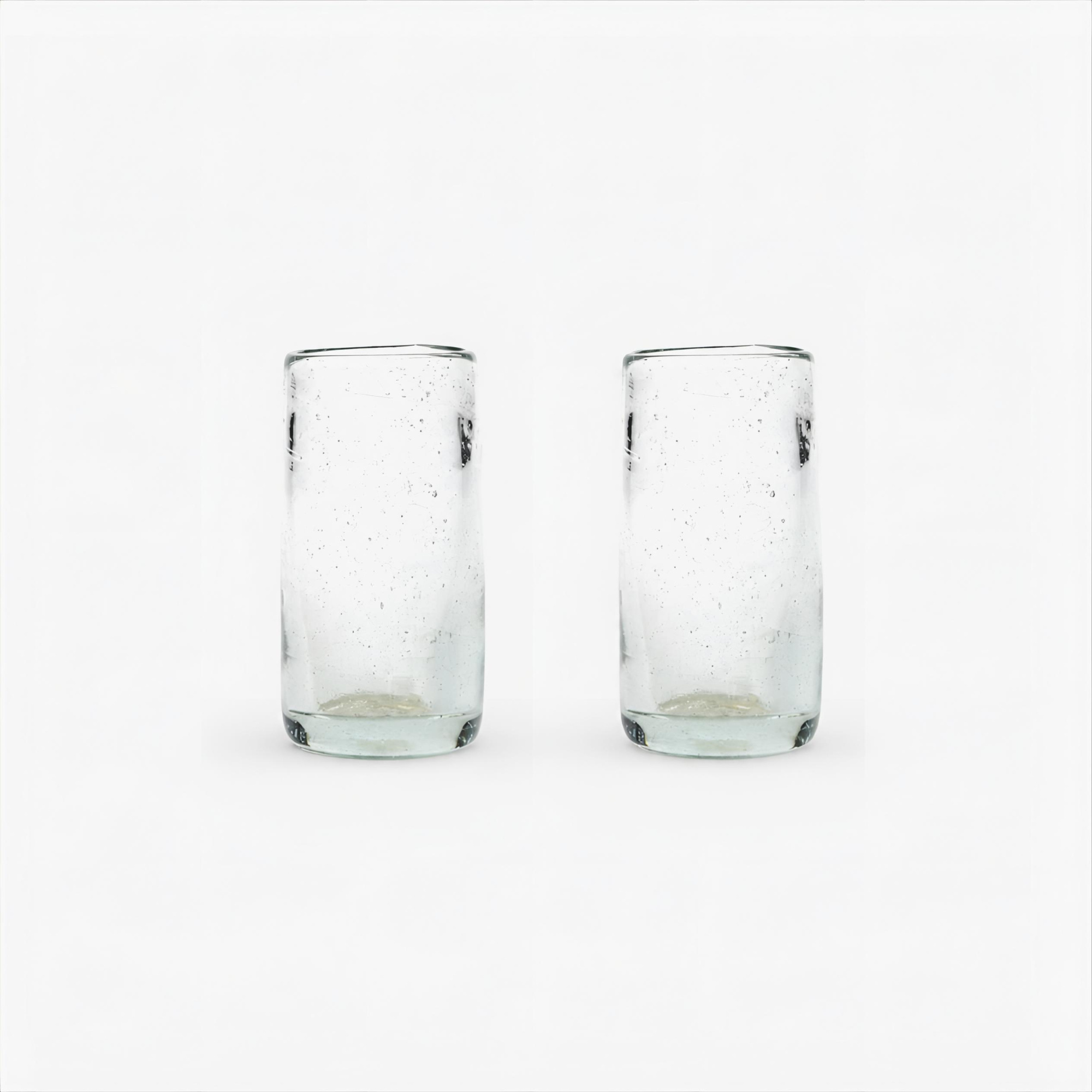 Coppia bicchieri shot Trasparenze vetro