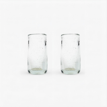 Coppia bicchieri shot Trasparenze vetro