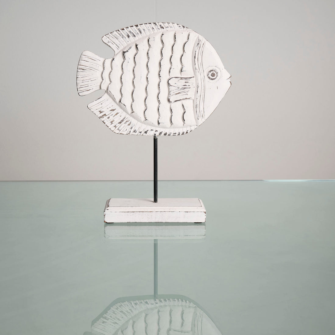Decorazione Fish legno