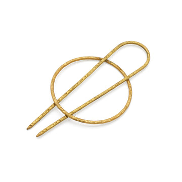 Fermacapelli Cruna ottone