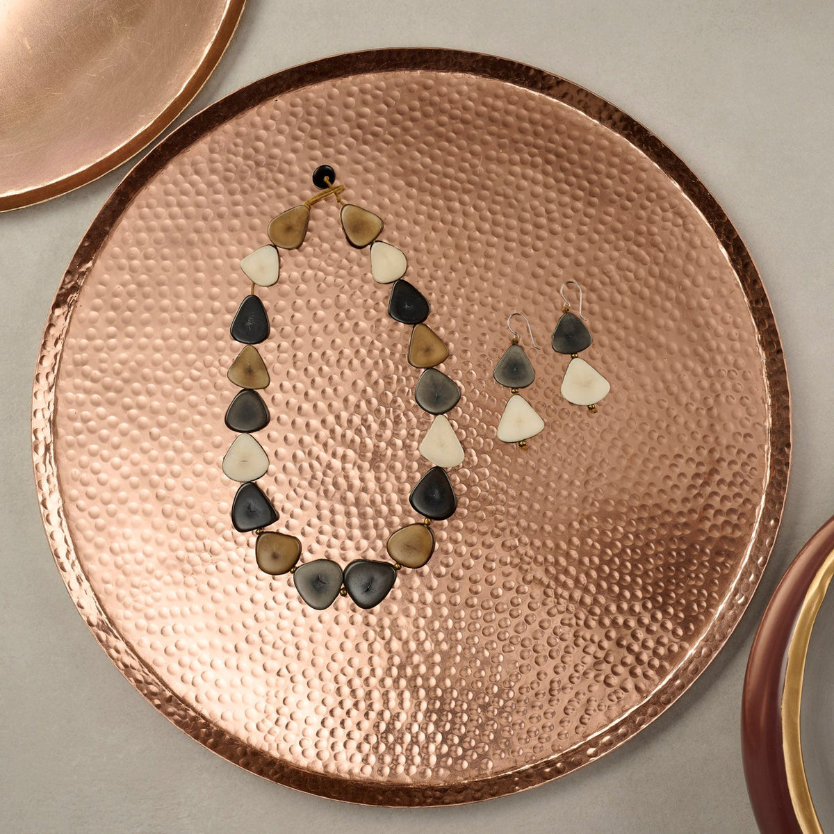 Collana Gotas tagua