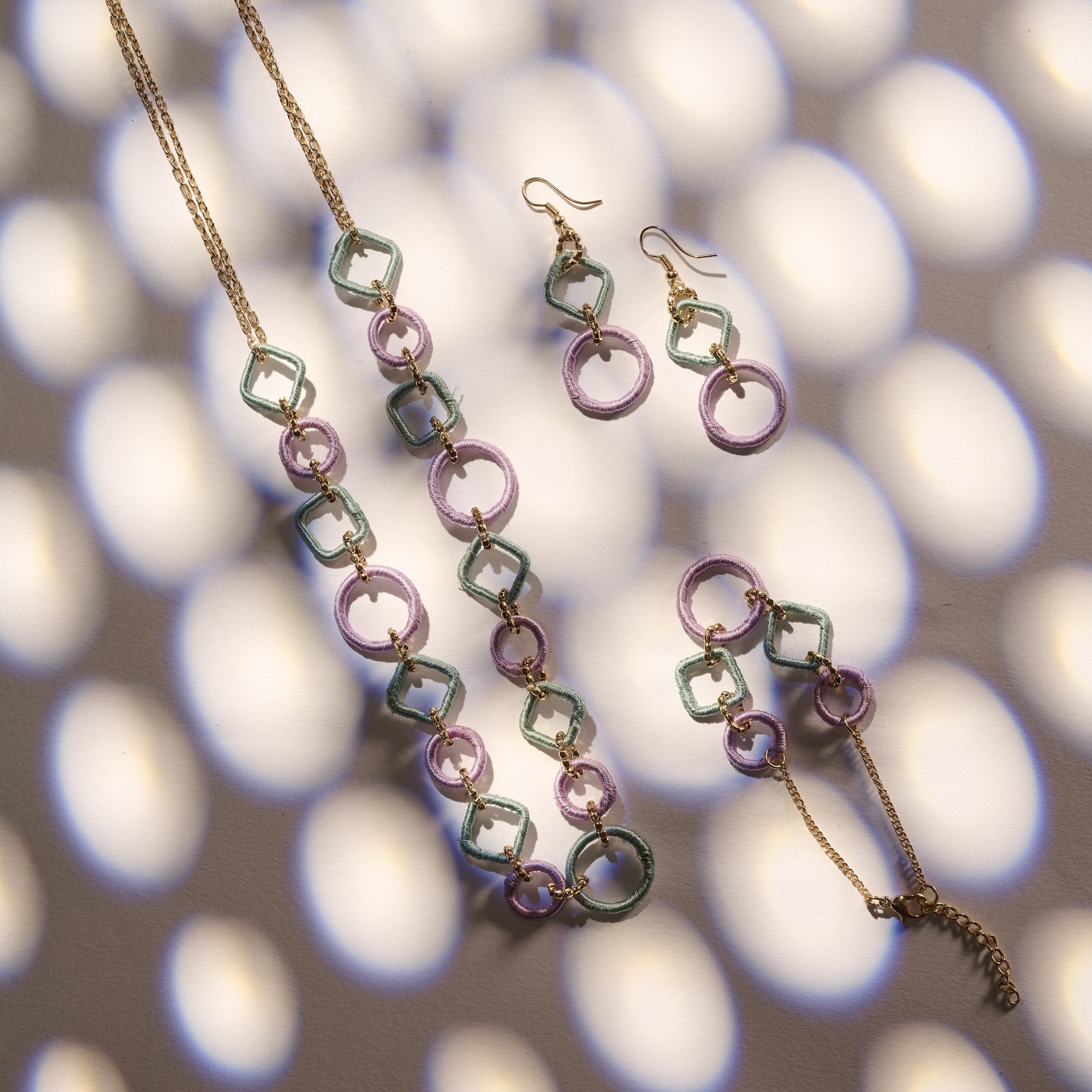 Bracciale Iris seta