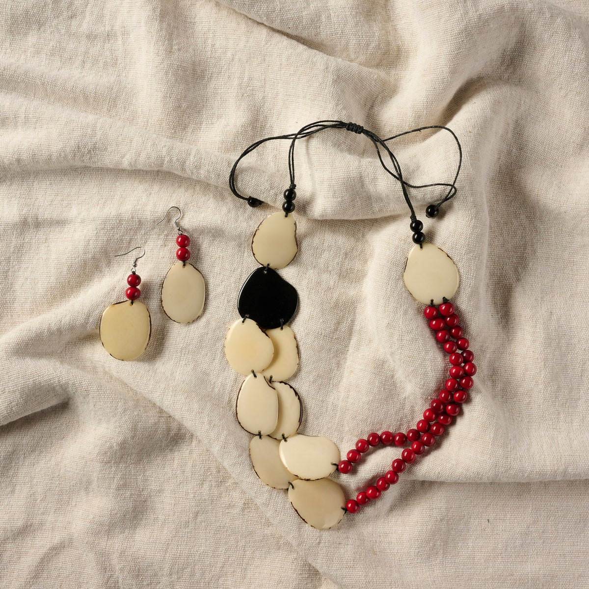 Orecchini Origine tagua