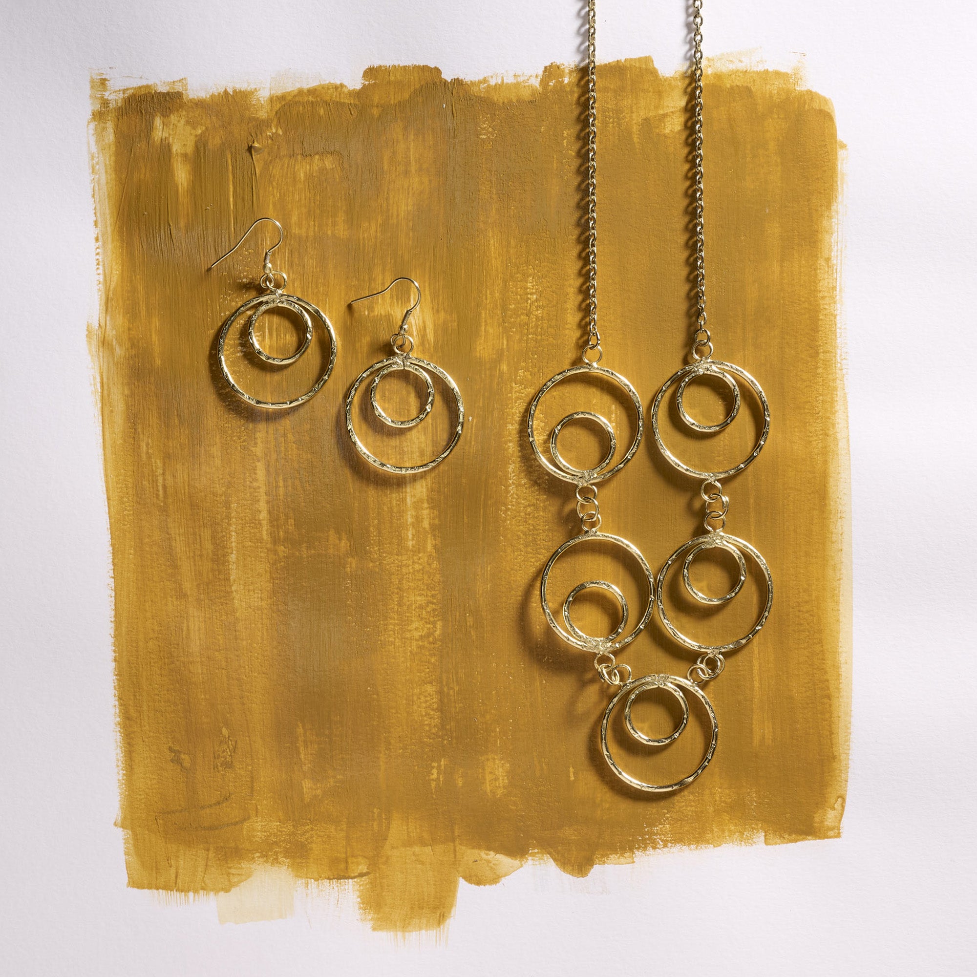 Orecchini Swing ottone
