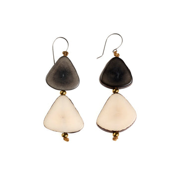 Orecchini Gotas tagua