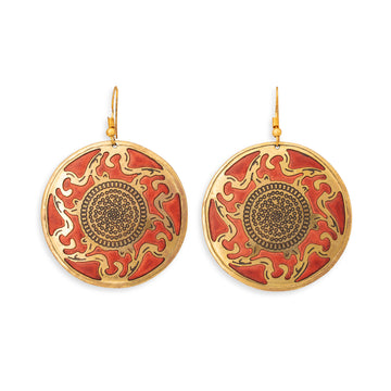 Orecchini Shantaram ottone