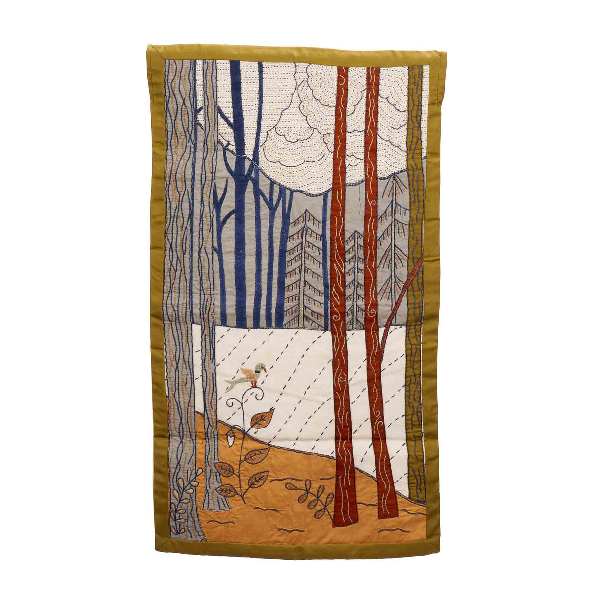 Pannello decorativo Bosco cotone
