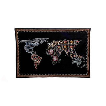 Pannello decorativo Mondo cotone
