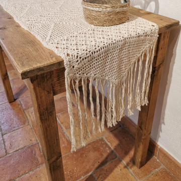Runner Trame crochet cotone