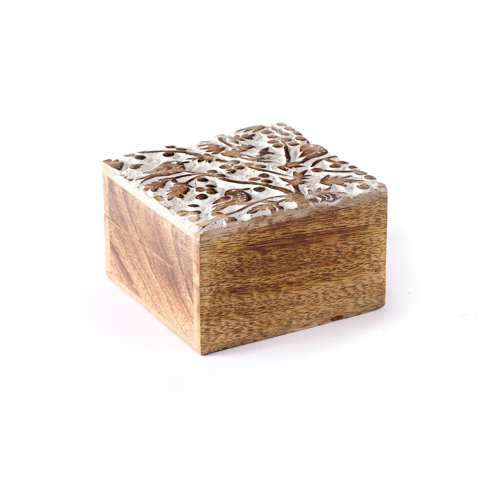 Scatola Fronde legno