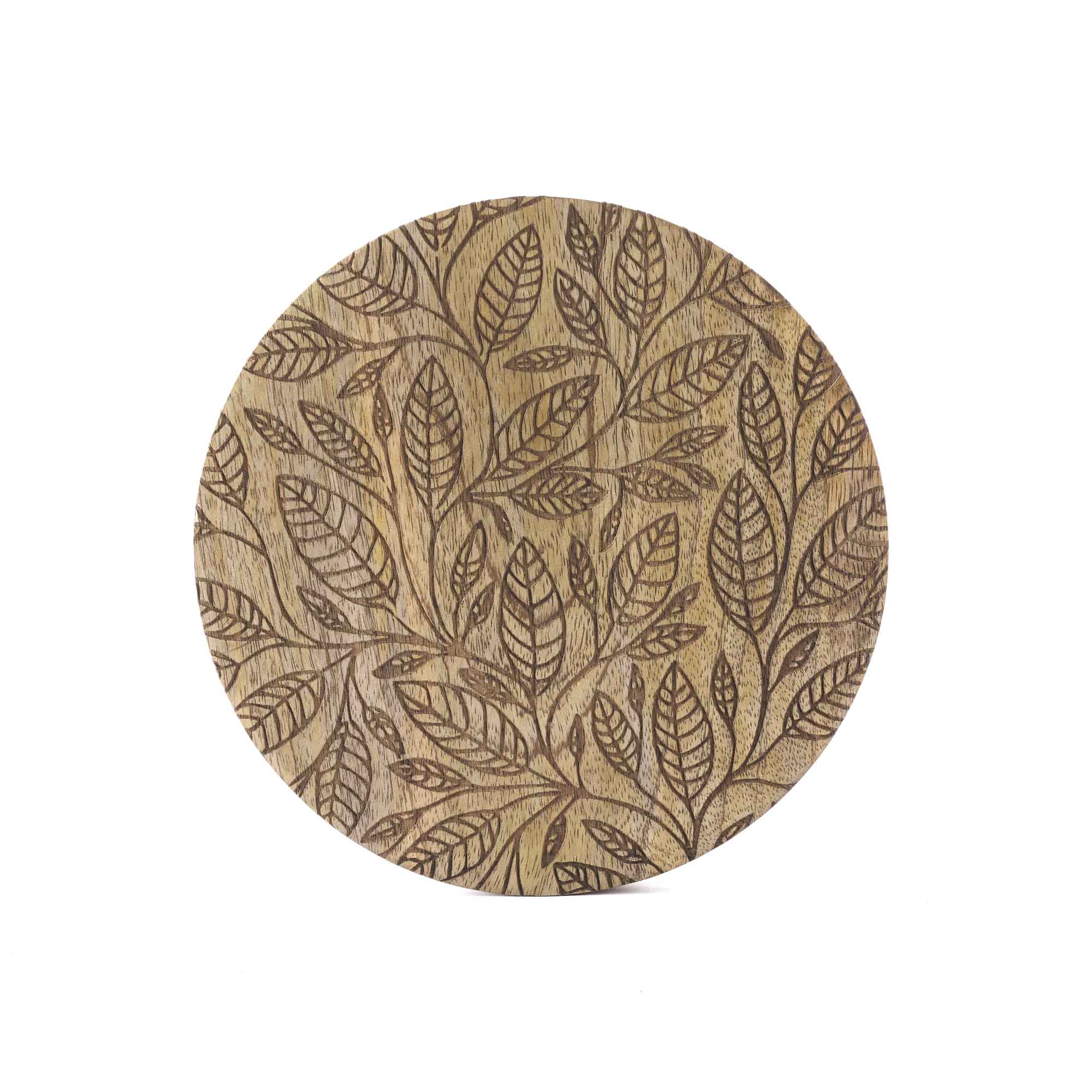Sottopentola Foglioline legno