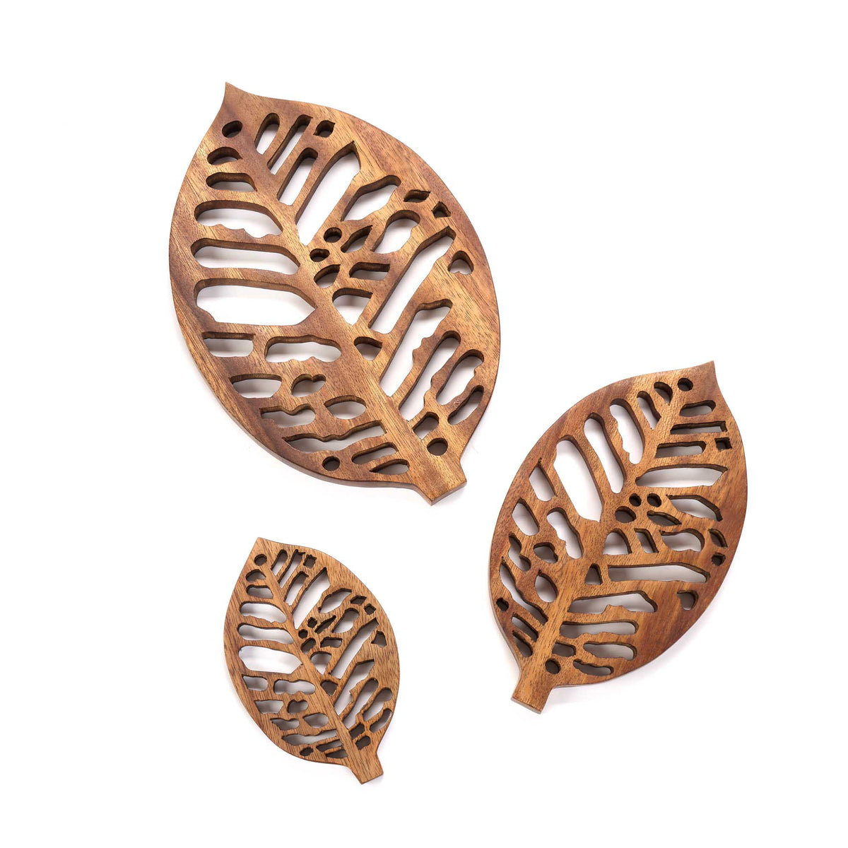 Sottopentola Leaf legno