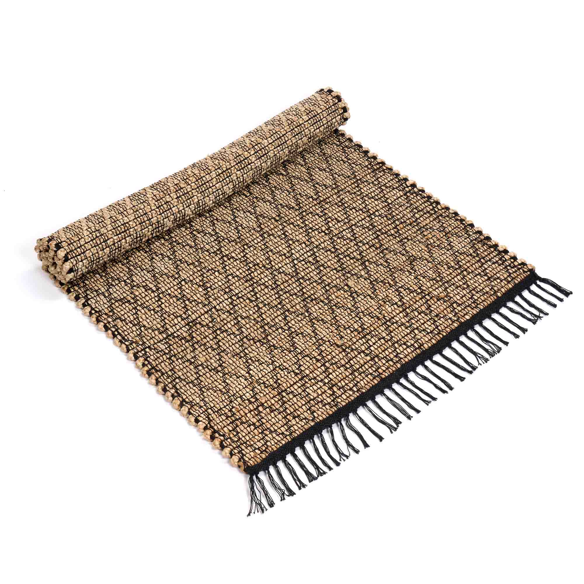 Tappeto Diamond juta e cotone