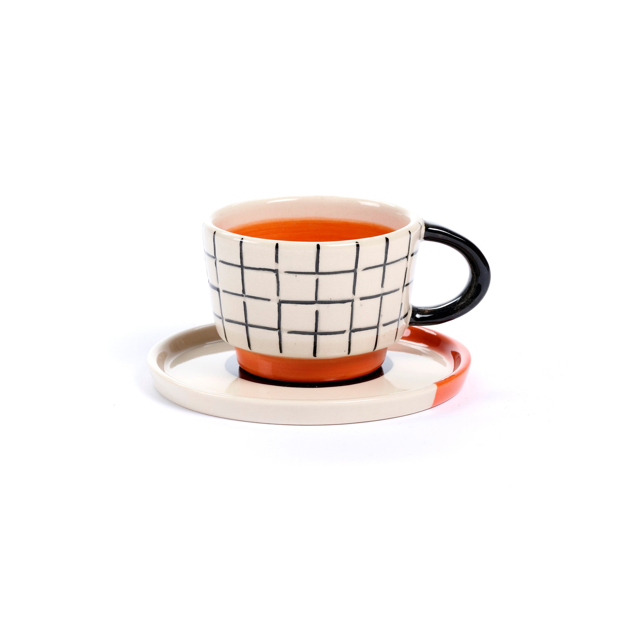 Tazzina da caffè Net Clay ceramica