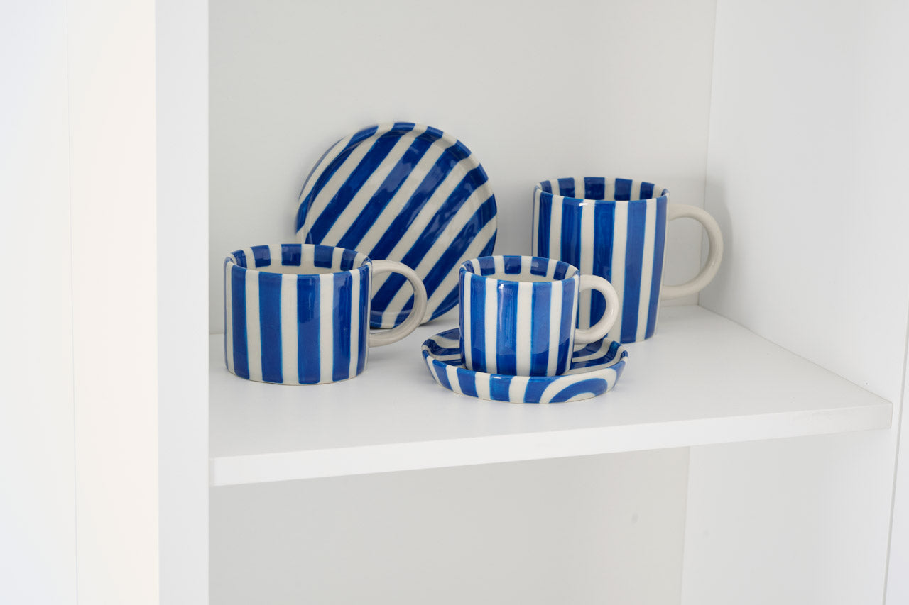 Tazza Righe ceramica