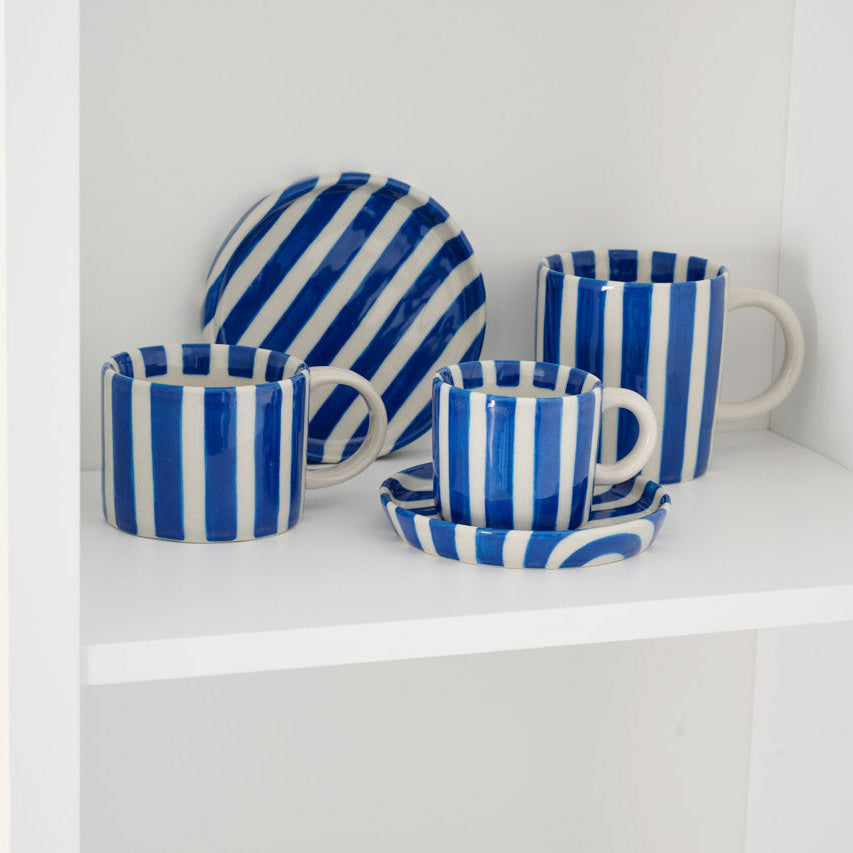 Tazza Righe ceramica