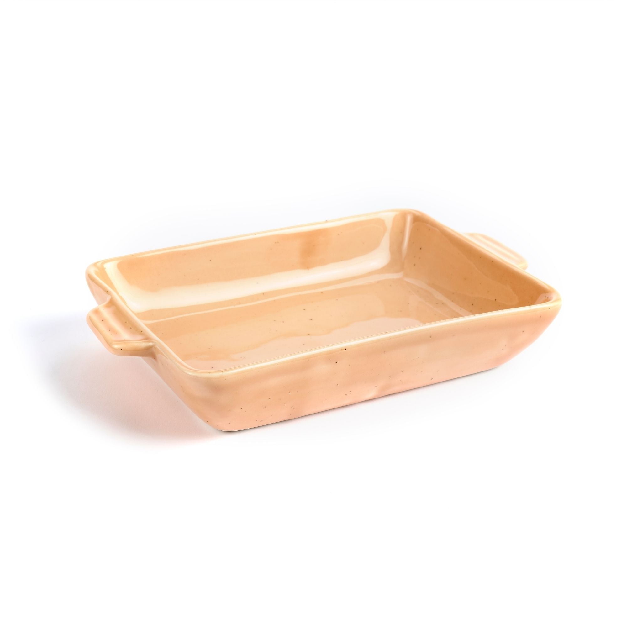 Teglia rettangolare Sabbia ceramica