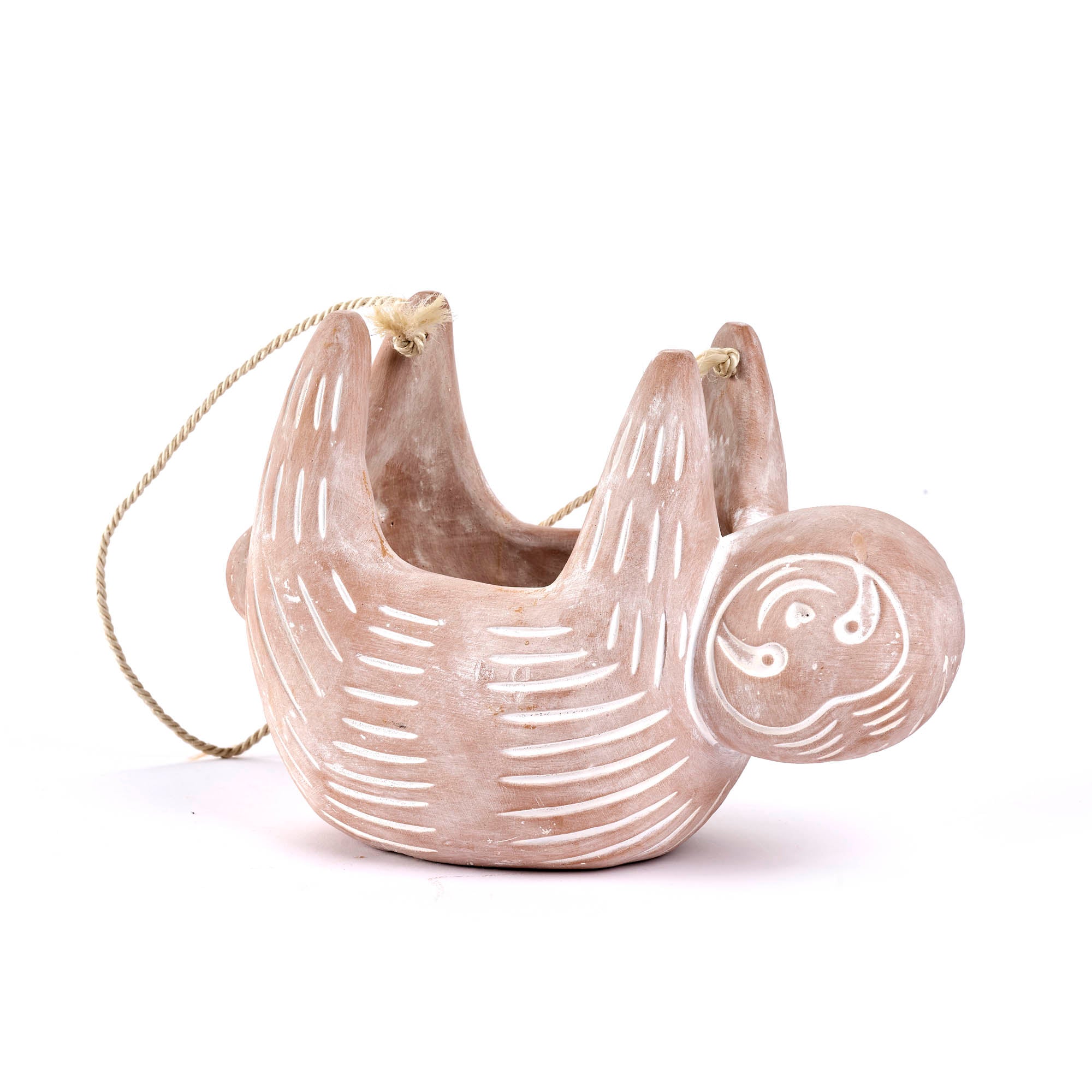 Vaso appendibile Bradipo terracotta